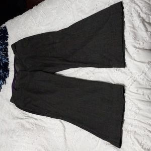 Women's Lane Bryant cuffed wide leg dress pants